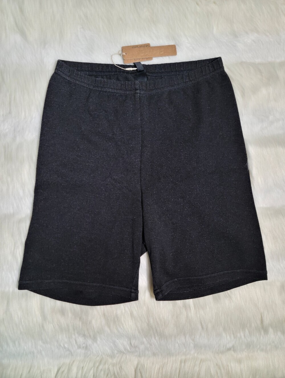 SKIMS Outdoor Bike Shorts Washed Onyx Women XS NEW